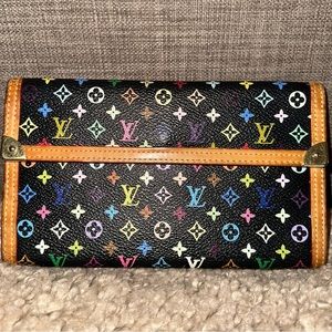 LOUIS VUITTON 🩷 Takashi Murakami International Porte Tresor Long Wallet